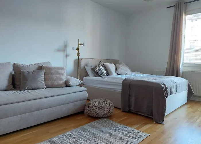 Balcony Apartment, 5 Min Walk To First District *